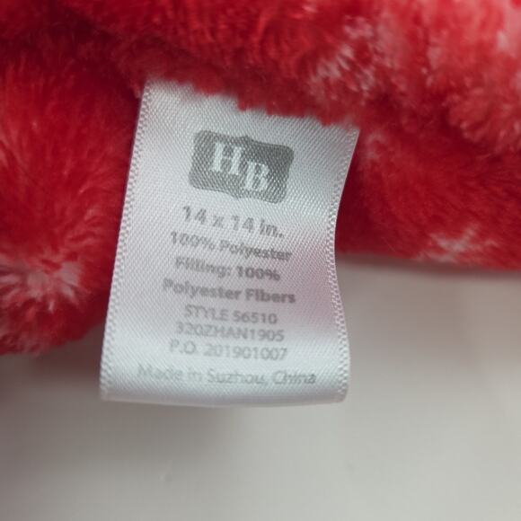 HB Snowman Lovey 13-1/2 Inch Security Blanket Christmas Snowflake Print Fleece - Picture 11 of 13